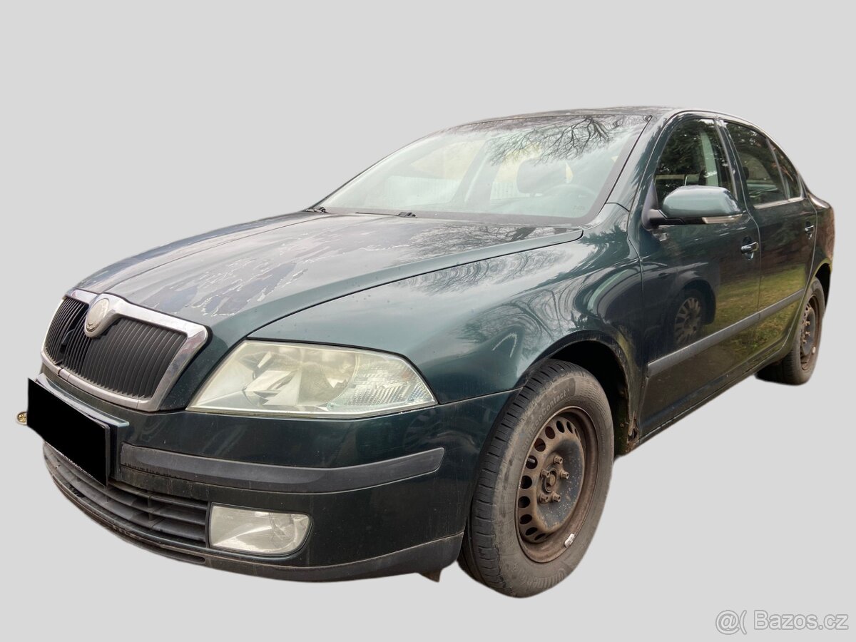 Škoda Octavia II 1.6 MPI 75kw BSE - náhradní díly