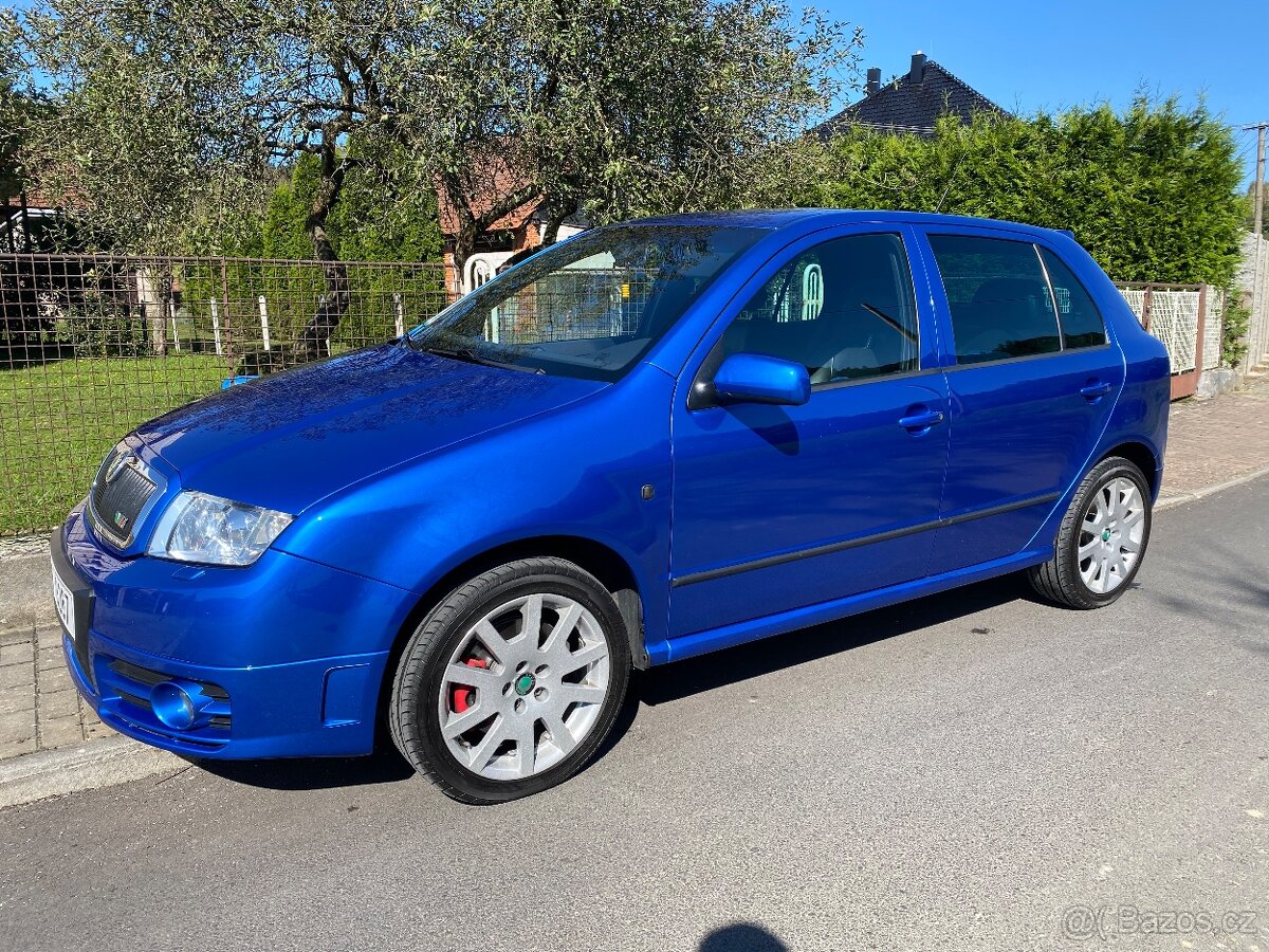 Fabia RS SWISS BLUE EDITION