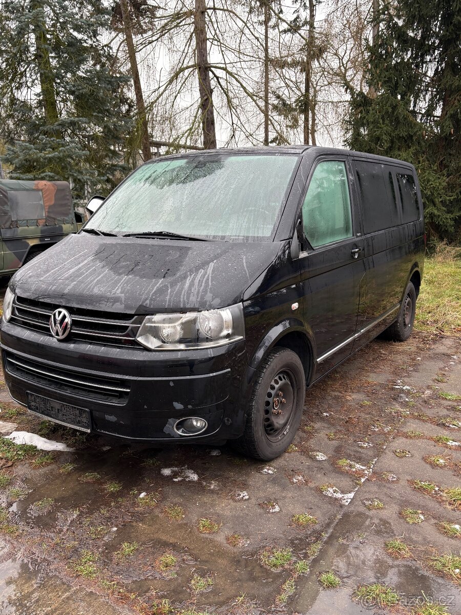 Vw T5.1 Přední Čast vozu/předek Černá barva LB9x