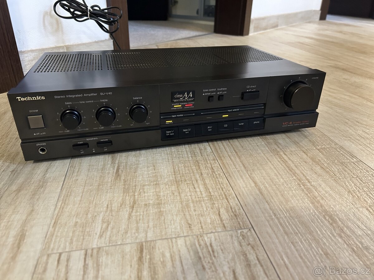 Zesilovač Technics SU-V40 Class AA Stereo Amplifier