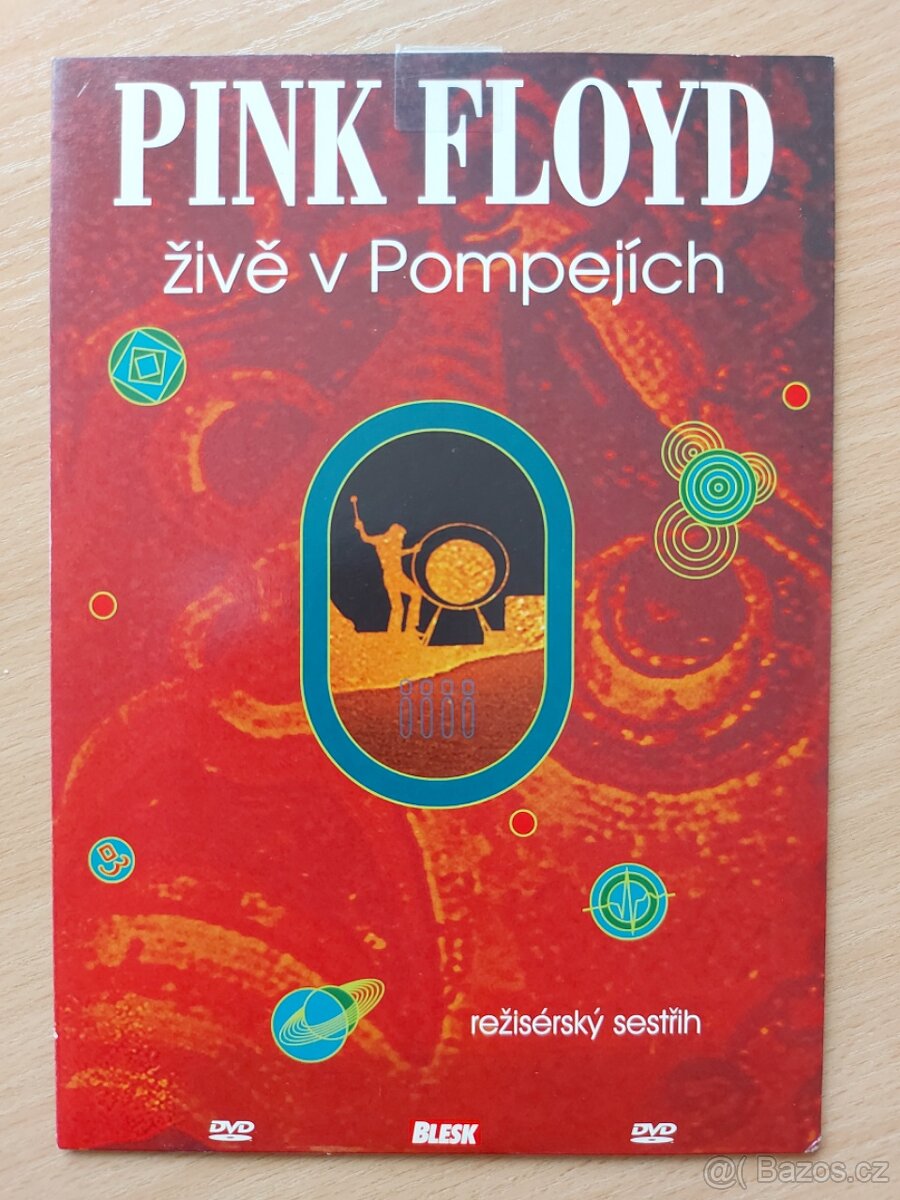 DVD - PINK FLOYD - ŽIVĚ V POMPEJÍCH   (1971)