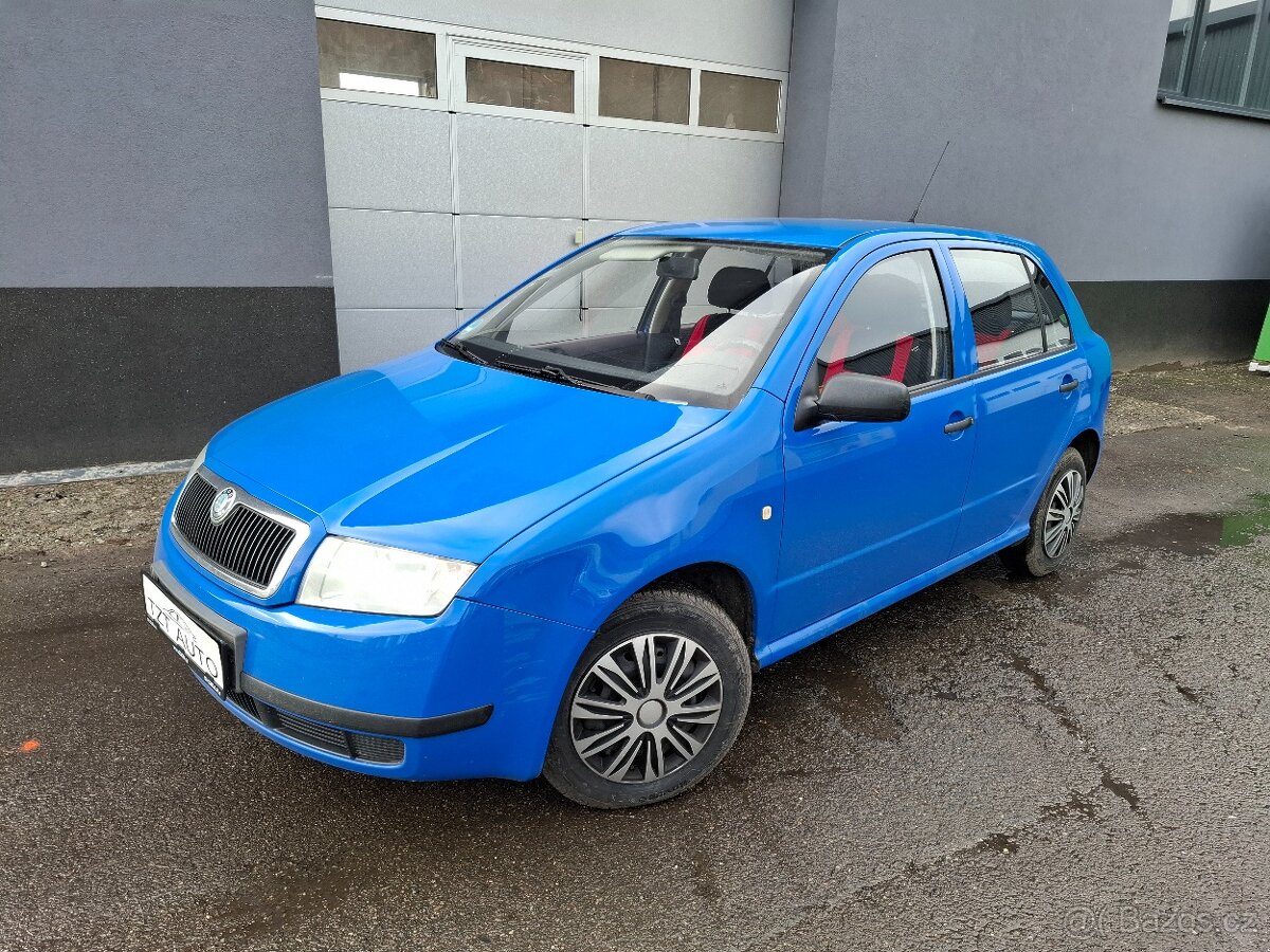 FABIA benzin r.04, 160000km-GARANCE KM,, TAŽNÉ, ZIMNÍ PNEU