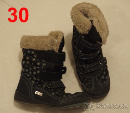Prodám zimní boty sněhule 30