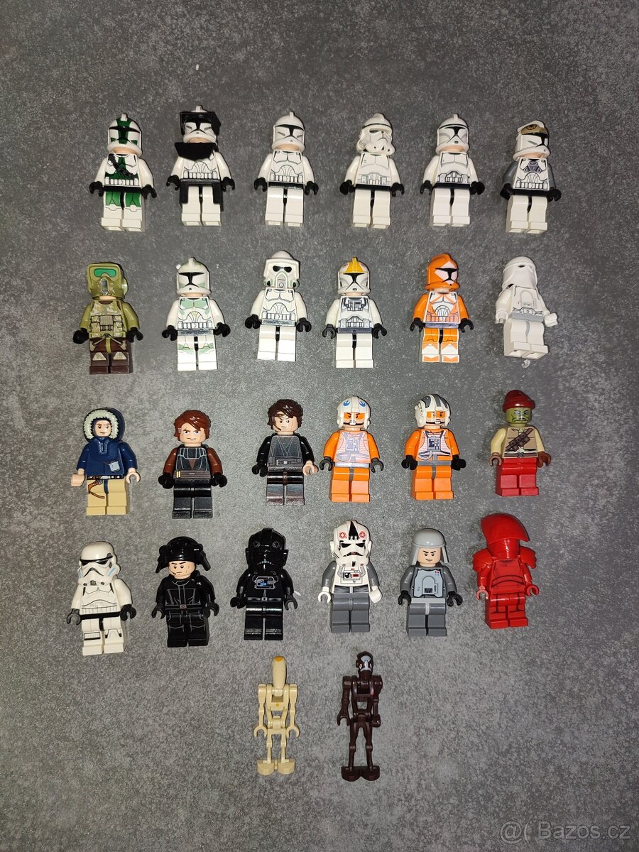 Lego STAR WARS sběratelské minifigurky