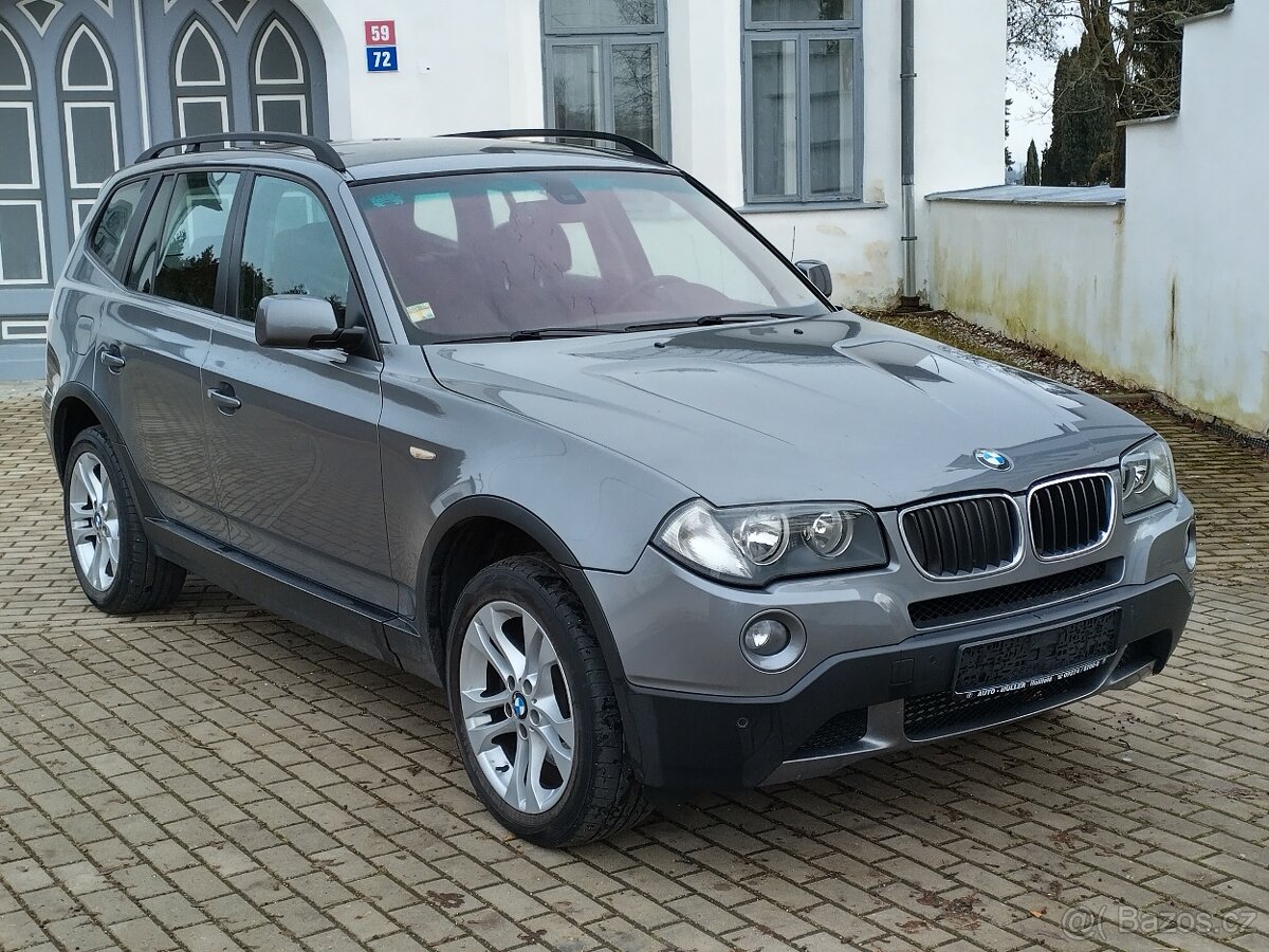 BMW X3 2.0 XD 130 kw, 2009, manuál, 187.000 km