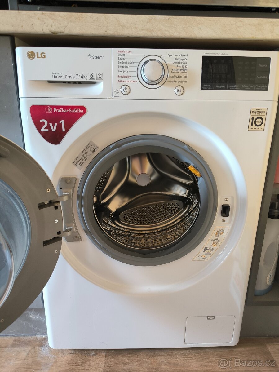 Pračka se sušičkou LG f70j7hg0w