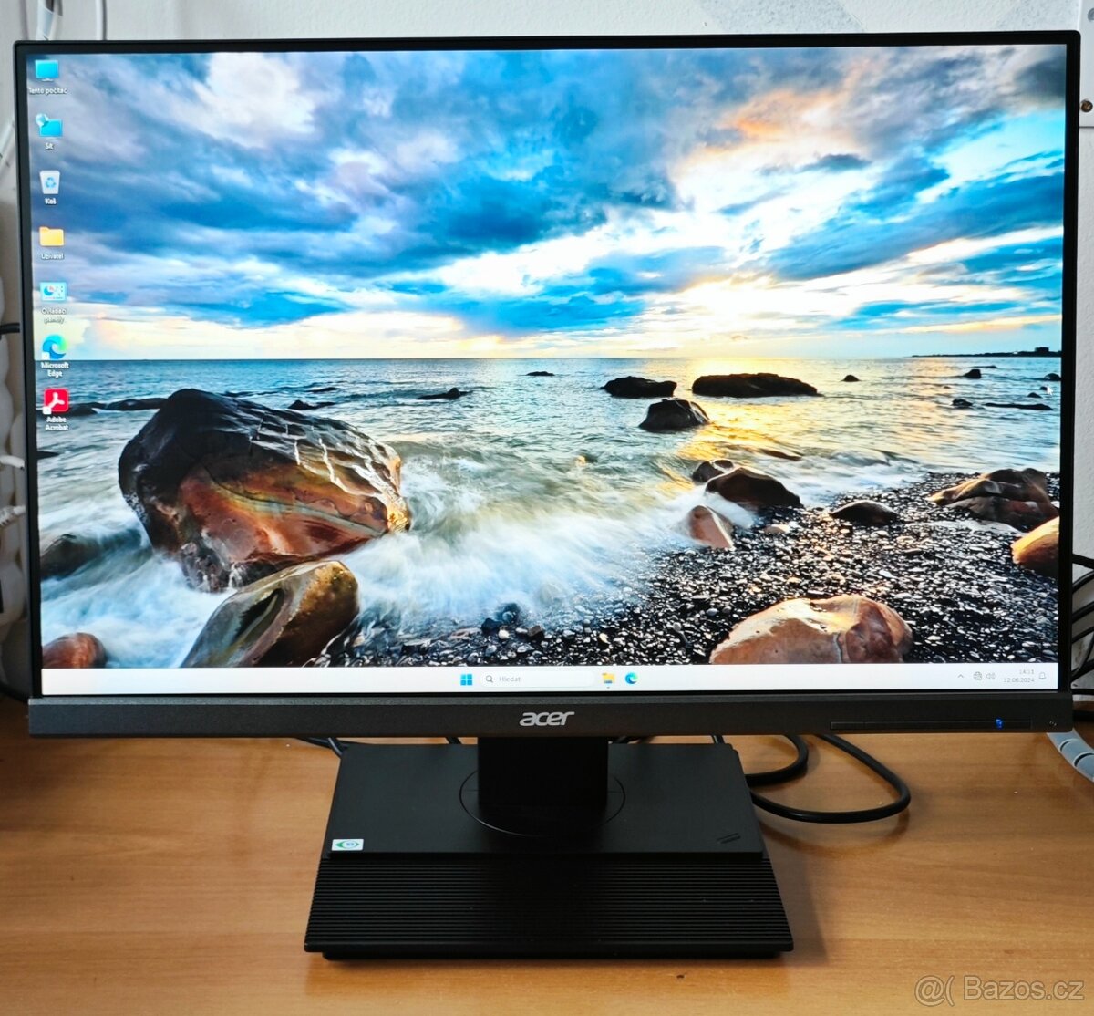 ⎚24" 16:10 IPS profesionální monitor Acer 1920x1200, repro