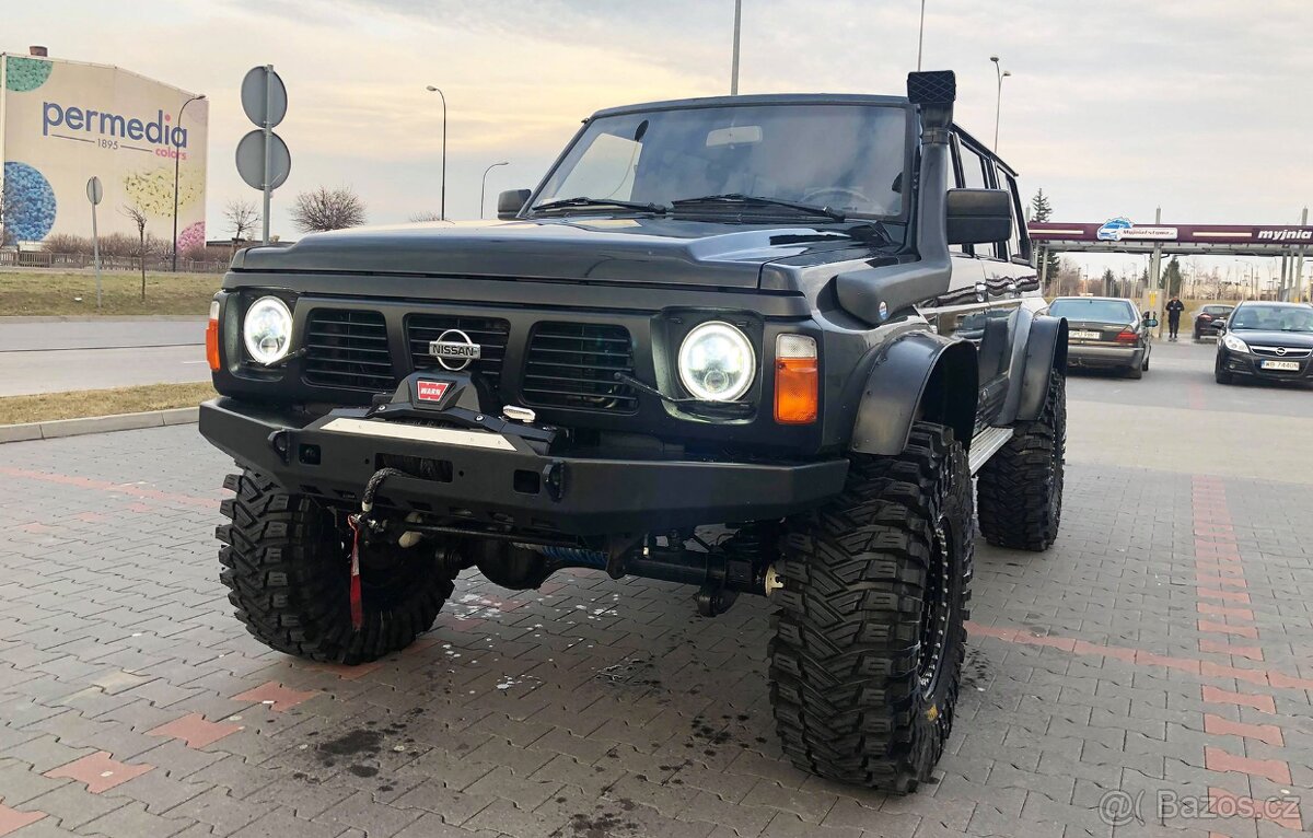 NISSAN PATROL Y60 - HLINÍKOVÉ PEVNOSTNÍ NÁRAZNÍKY