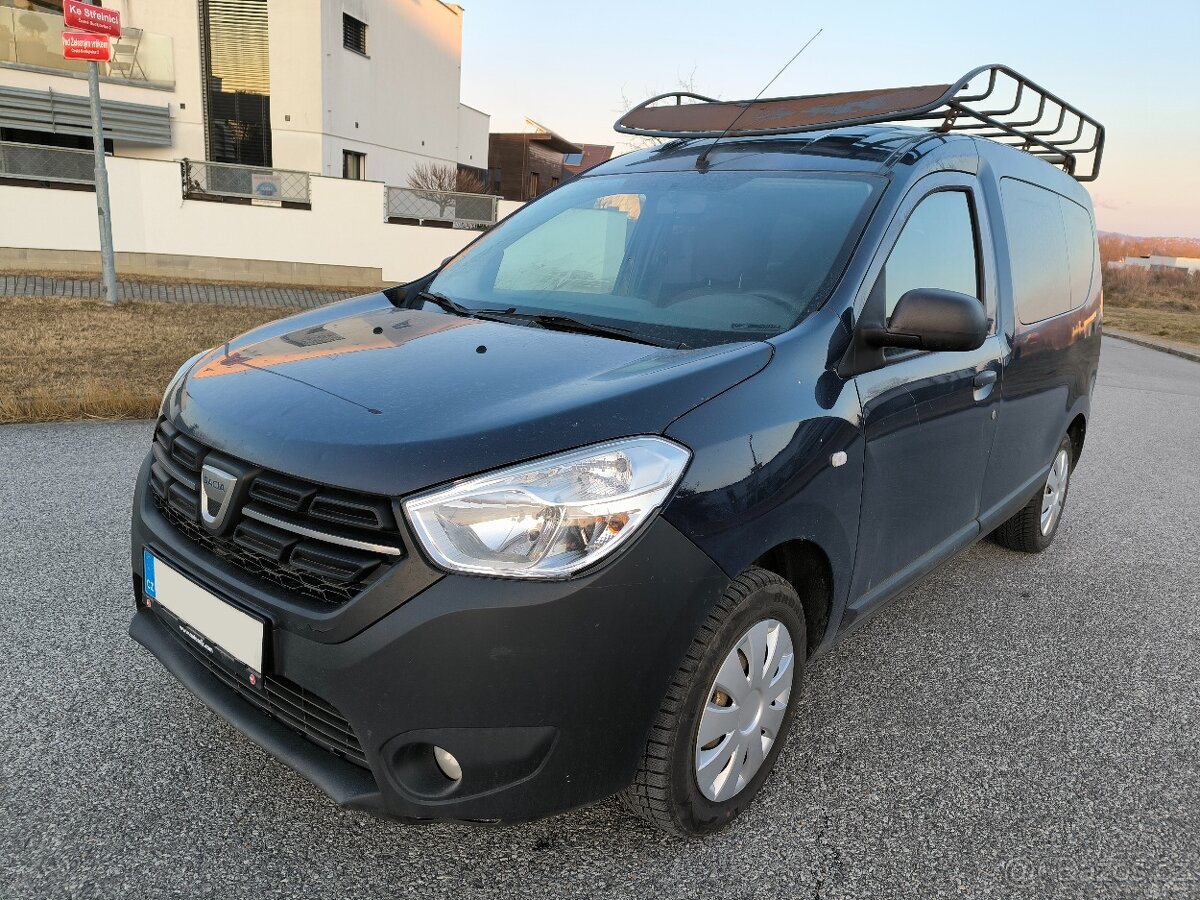 DACIA DOKKER 1.6 SCe 75kw, r.v. 2018, 1.MAJITEL, ODPOČET DPH