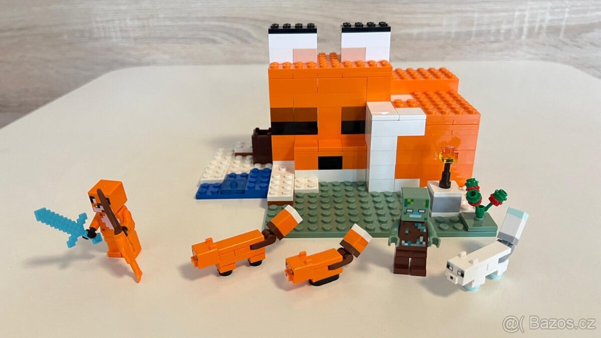 Lego Minecraft 21178 Liščí domek