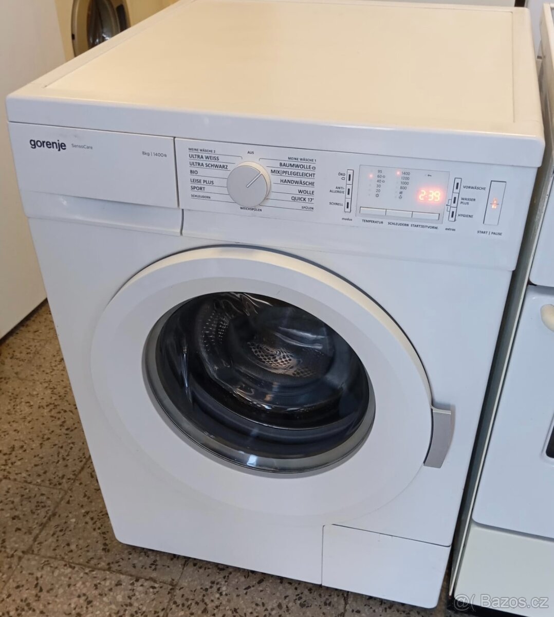 Prodám pračku GORENJE na 8 Kg, dovoz, záruka