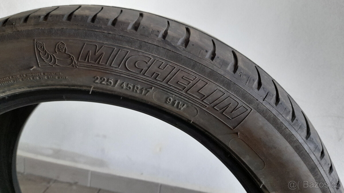 Letní MICHELIN 225/45 R17 PRYMYCY