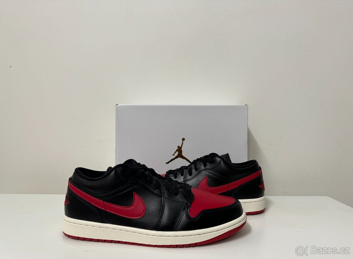 Nike Air Jordan 1 Low Bred Sail vel.42/27cm