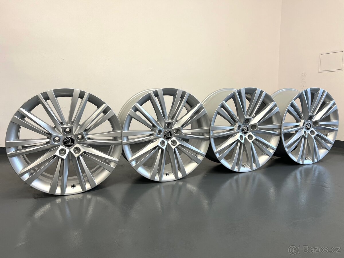 Originální alu kola Canopus ⚪️, Škoda Superb 3, 5x112 r19