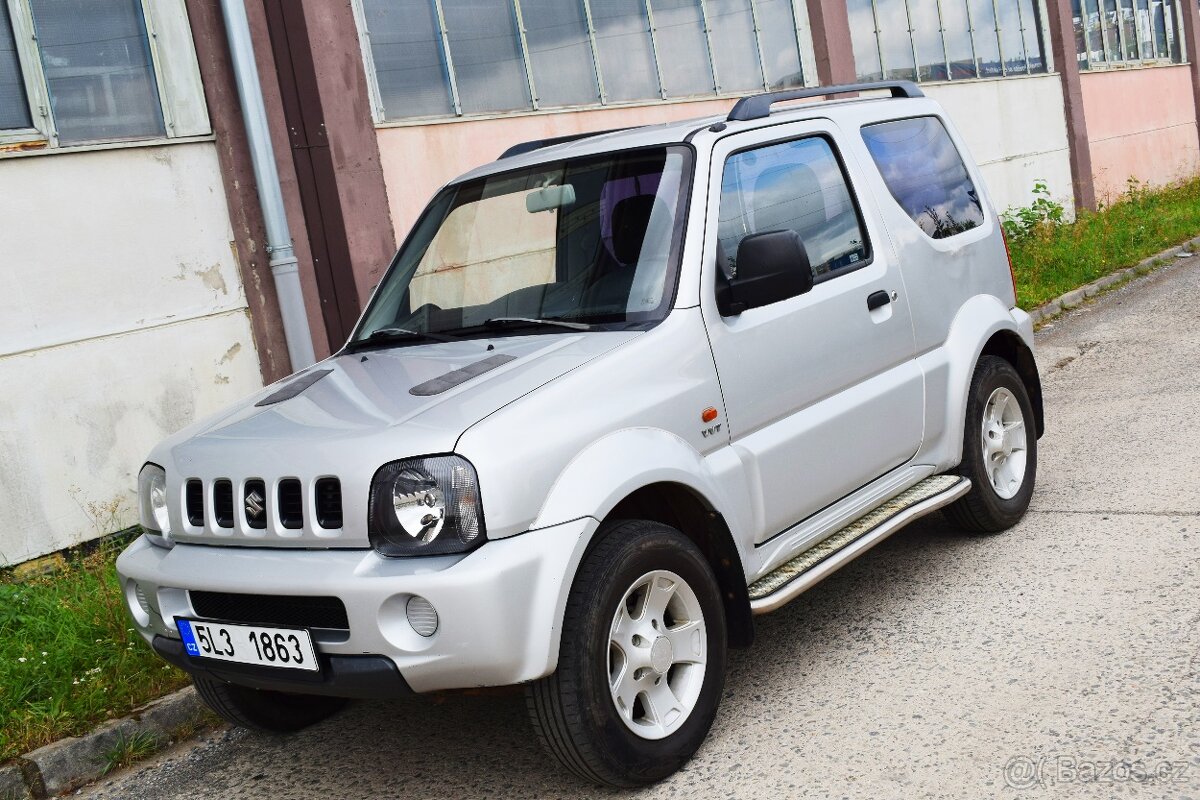 SUZUKI JIMNY 1.3 JLX LPG/TAŽNÉ/4X4/2005/PĚKNÝ STAV/