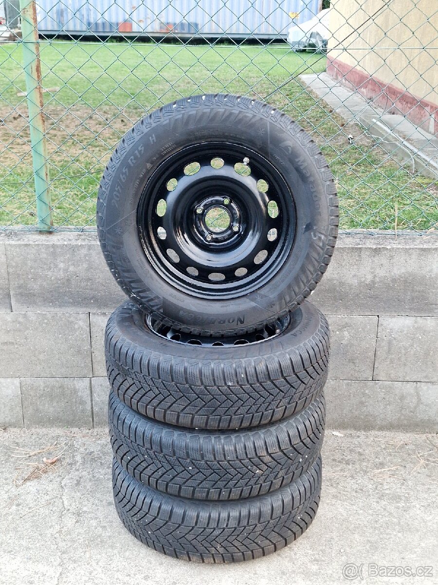 205/65 R15 zimní kola Citroen Berlingo