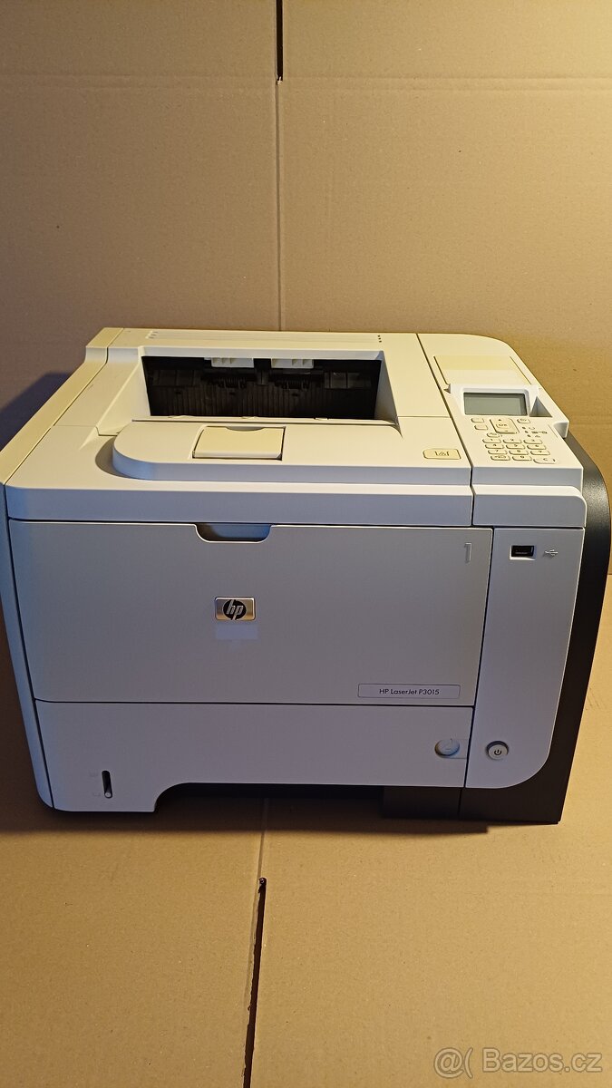 HP Laserjet P3015 | LAN | Duplex | nový toner na 12500stran