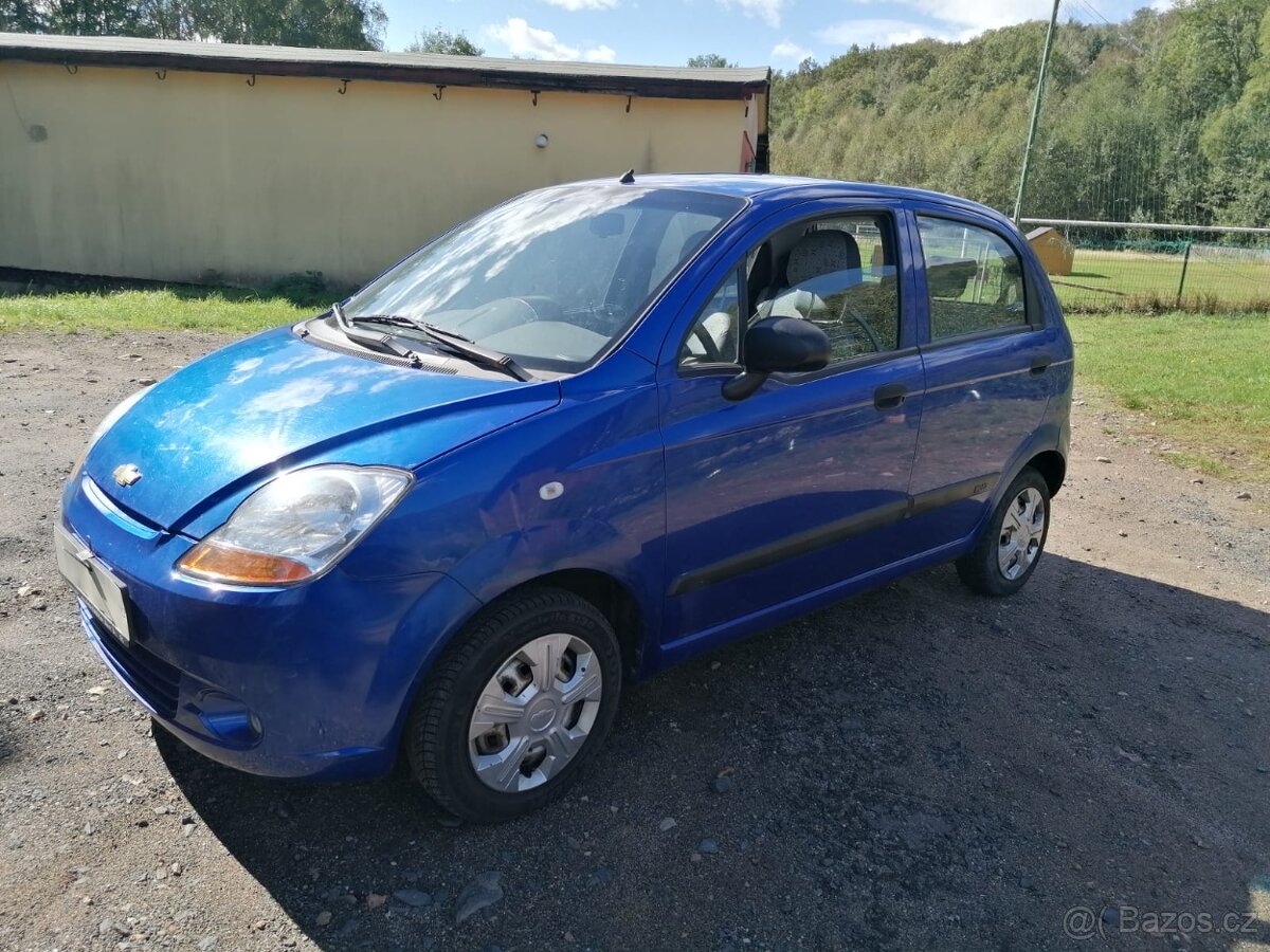 CHEVROLET SPARK, DAEWOO MATIZ 2007 SERVO ABS NÍZKÉ KM