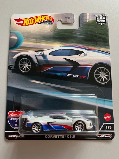 Hot Wheels Premium CORVETTE C8.R HCK03 FPY86