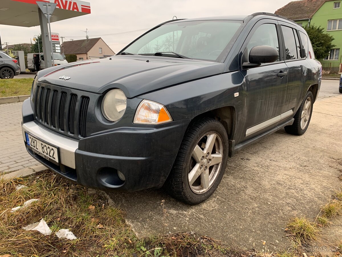 Jeep Compass 2.0 CRD 2008, nepojízdné