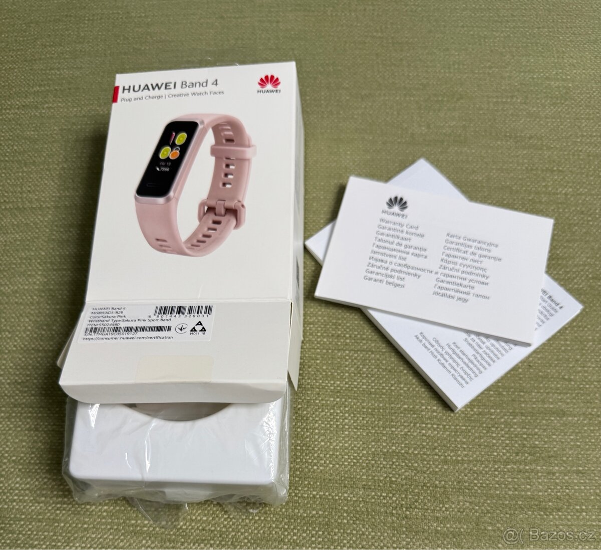 Chytrý náramek Huawei Band 4 Sakura pink