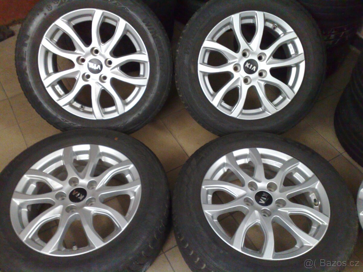 alu kola 5x114,3 r16 original kia zimaky 205/60/16