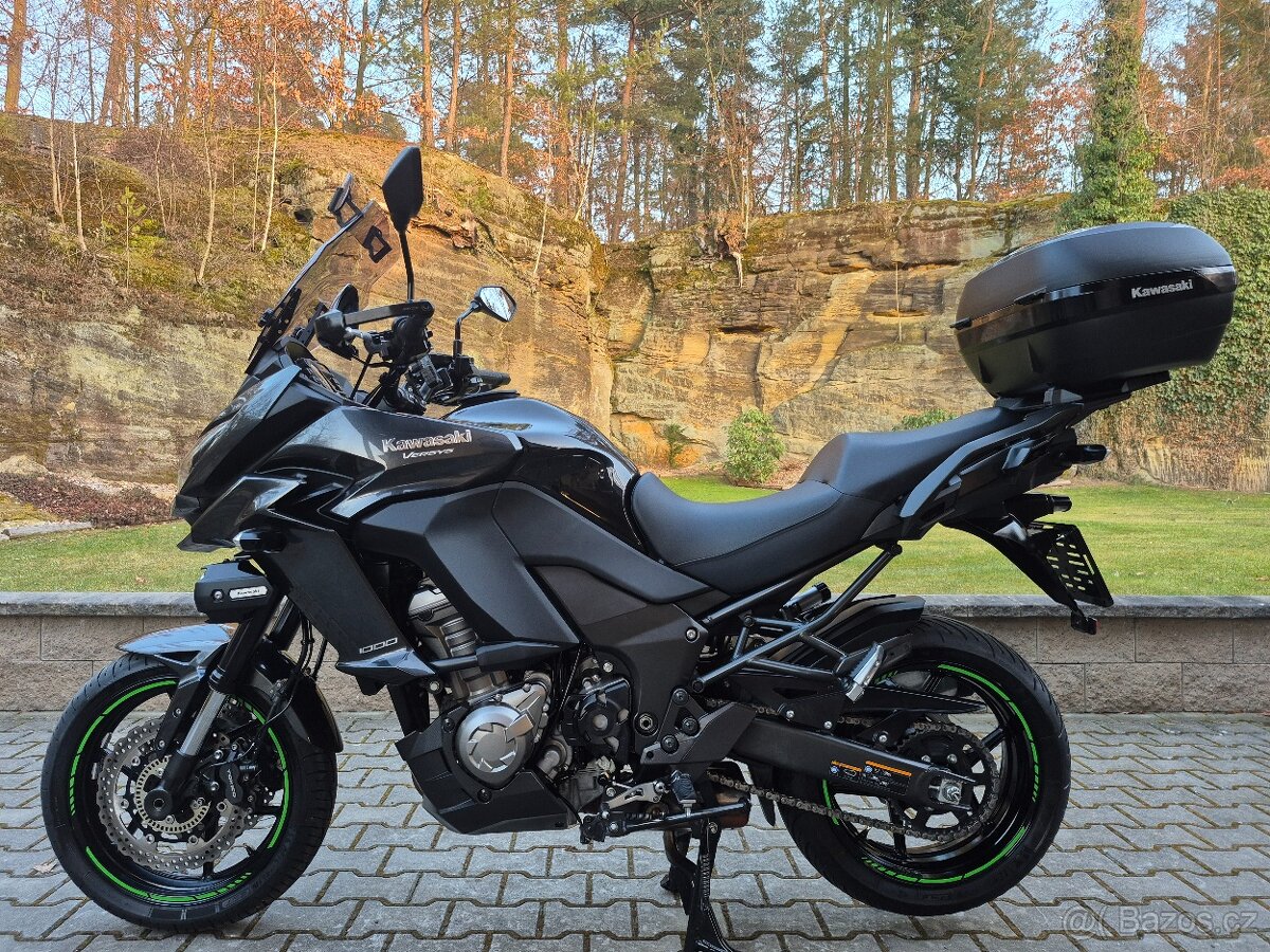 Kawasaki Versys 1000 - SUPER STAV + VÝBAVA 185.000,- Kč