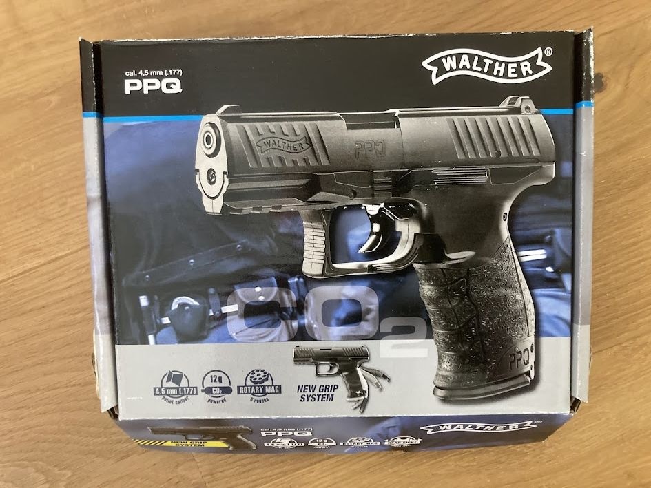 Vzduchovka Umarex Walther PPQ 4,5mm CO2