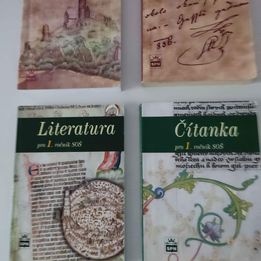 Učebnice literatury a čítanky. SOS