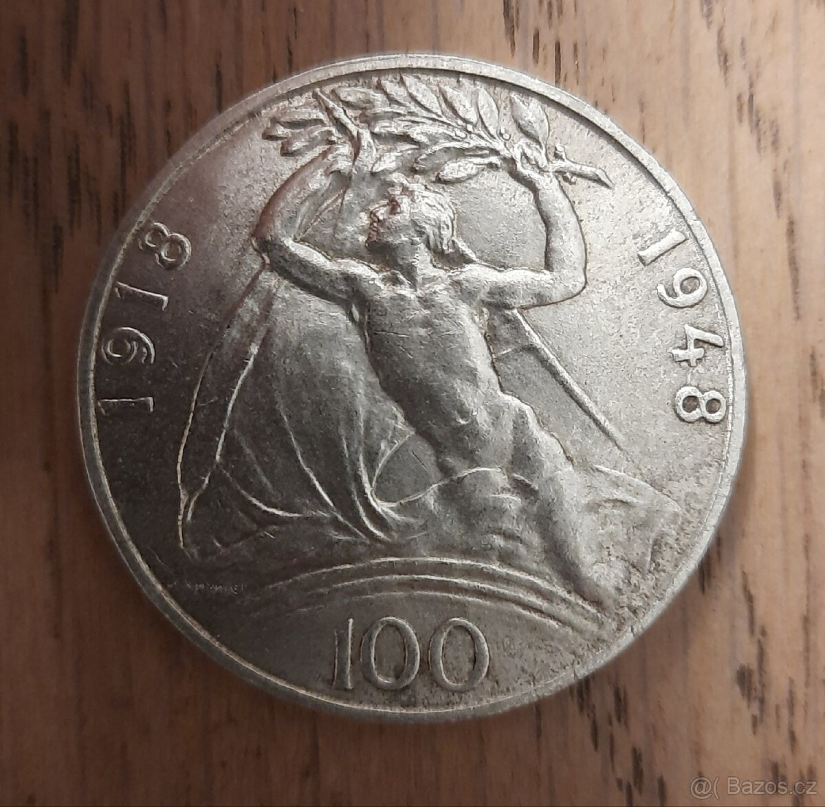 100 koruna 30. Výročí vzniku ČSR