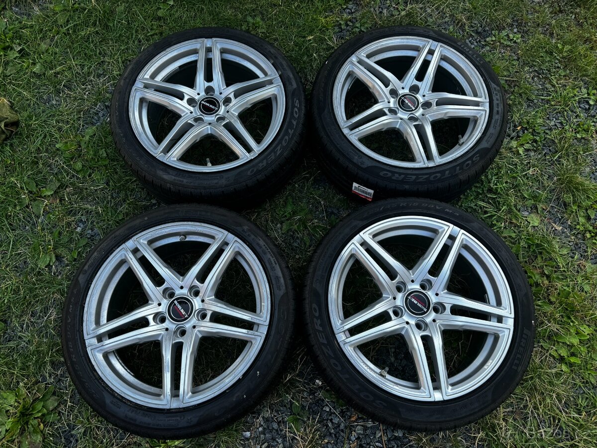 Alu kola 5x120 R18 Borbet Bmw zimní