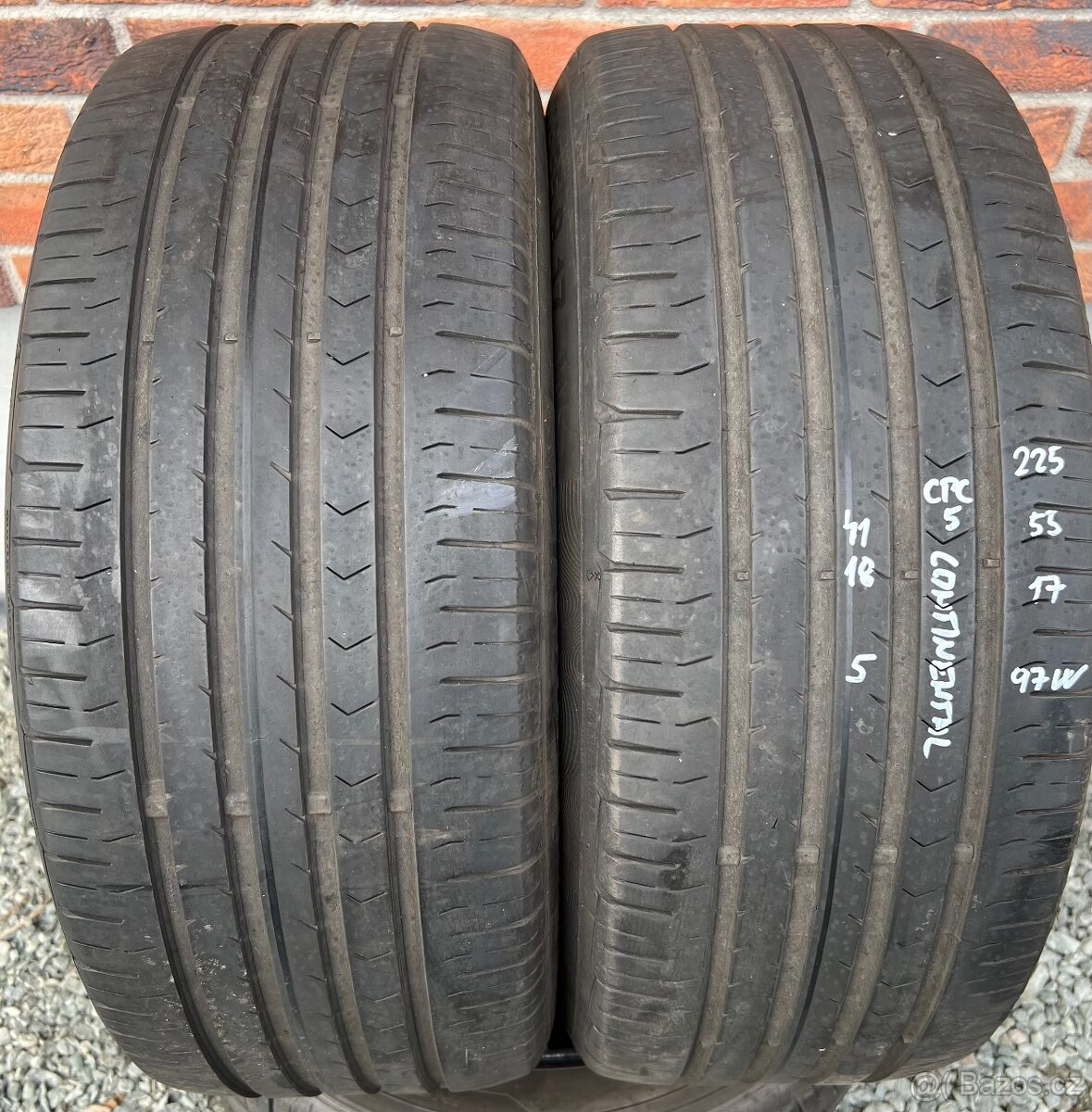 Letní pneu 225/55 R17 97W Continental CPC5 (4118)