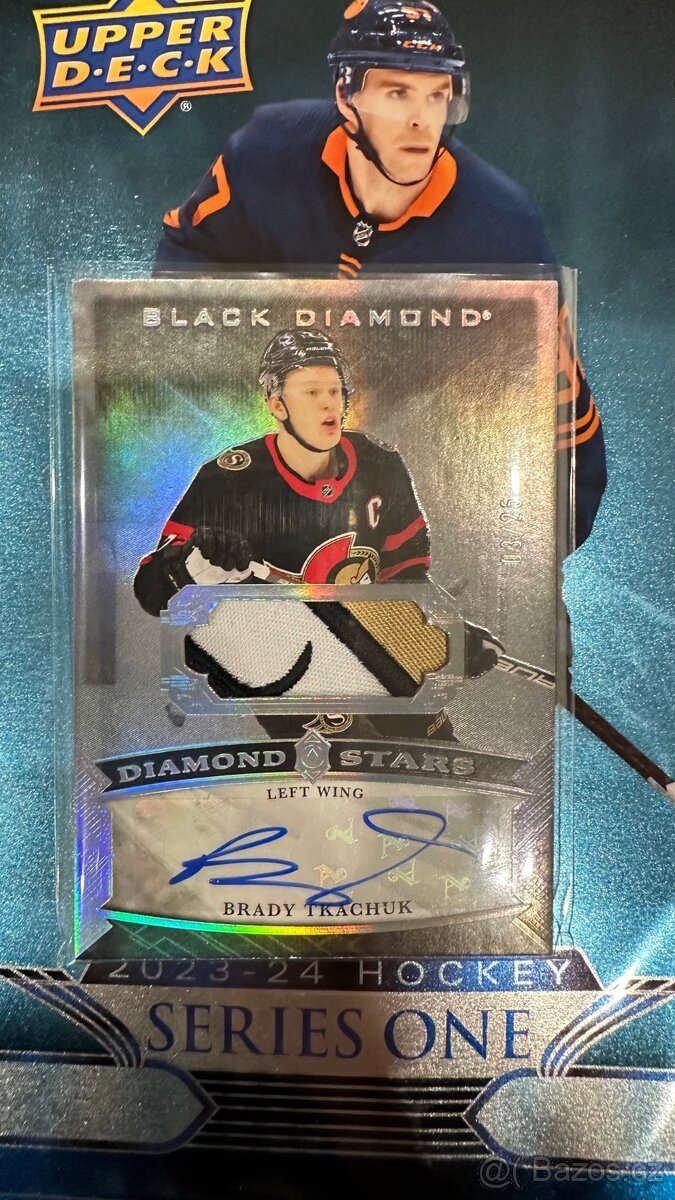 Brady Tkachuk - Black Diamond Stars 3/25