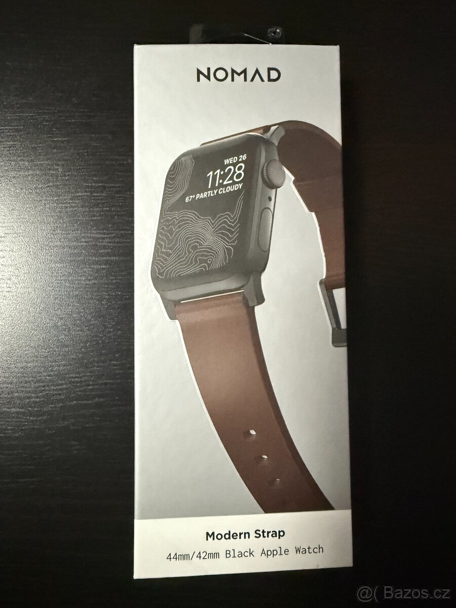 Kožený řemínek Apple Watch (Nomad)