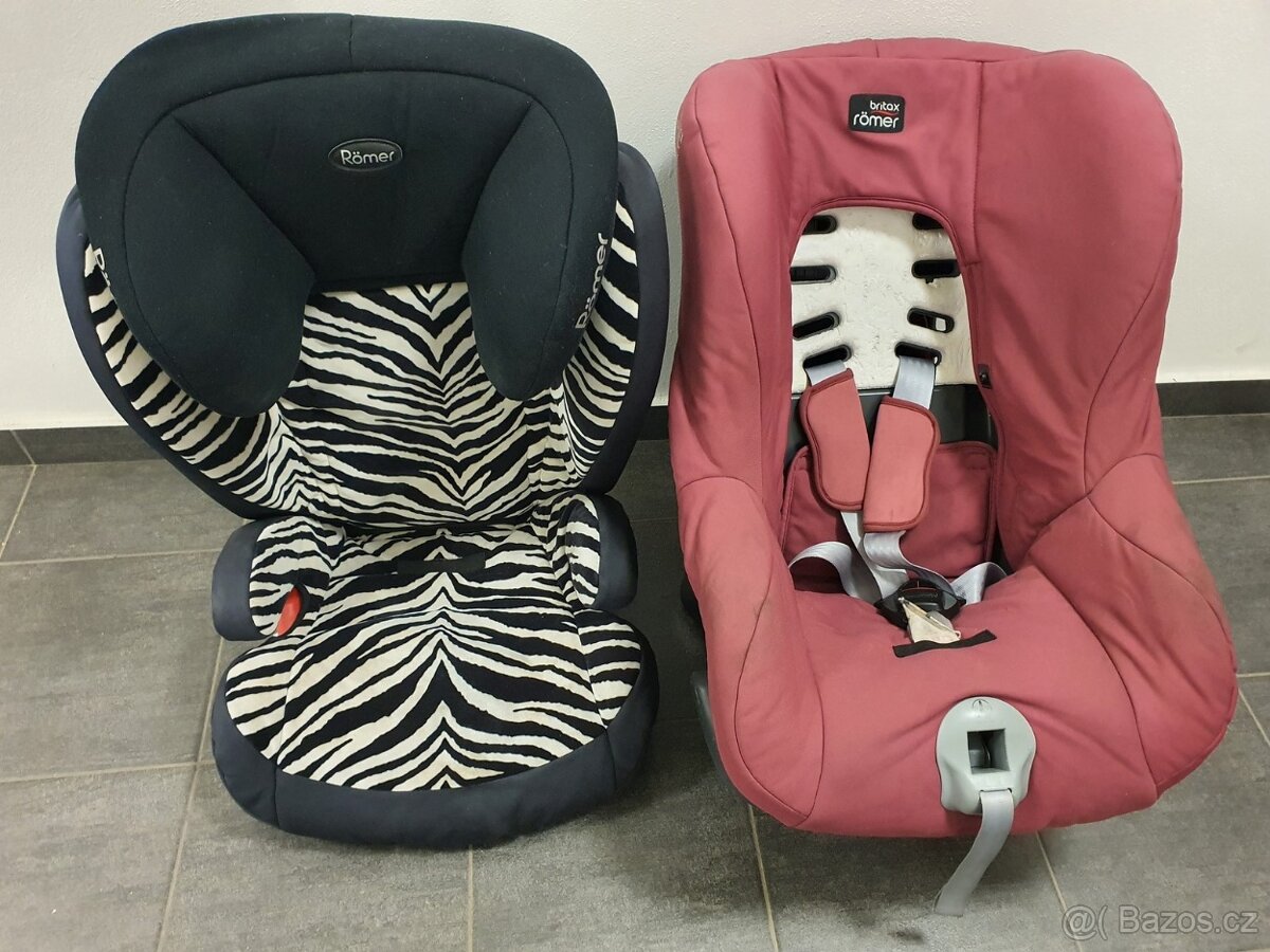 2 autosedačky, Britax Römer Isofix