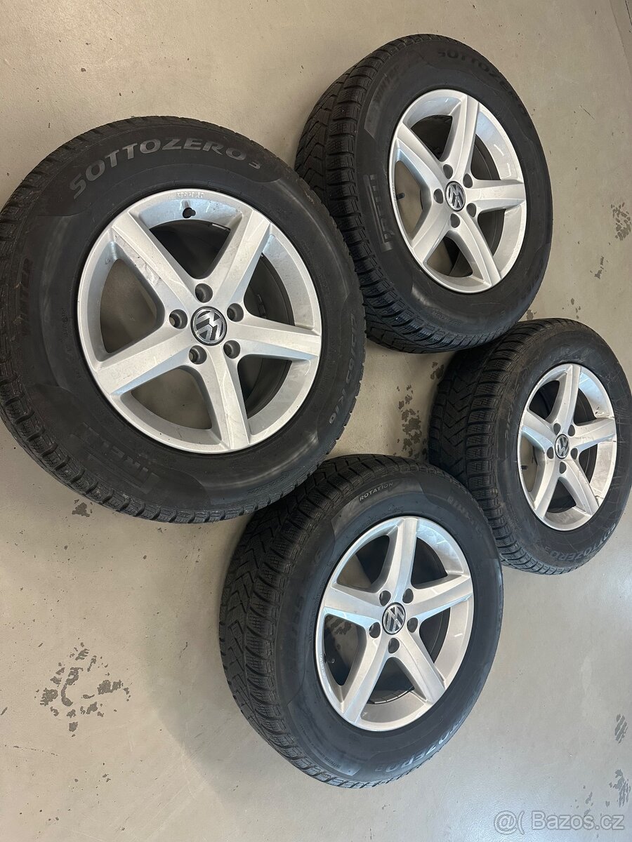 Sada ALU kol originál VW Tiguan 5x112