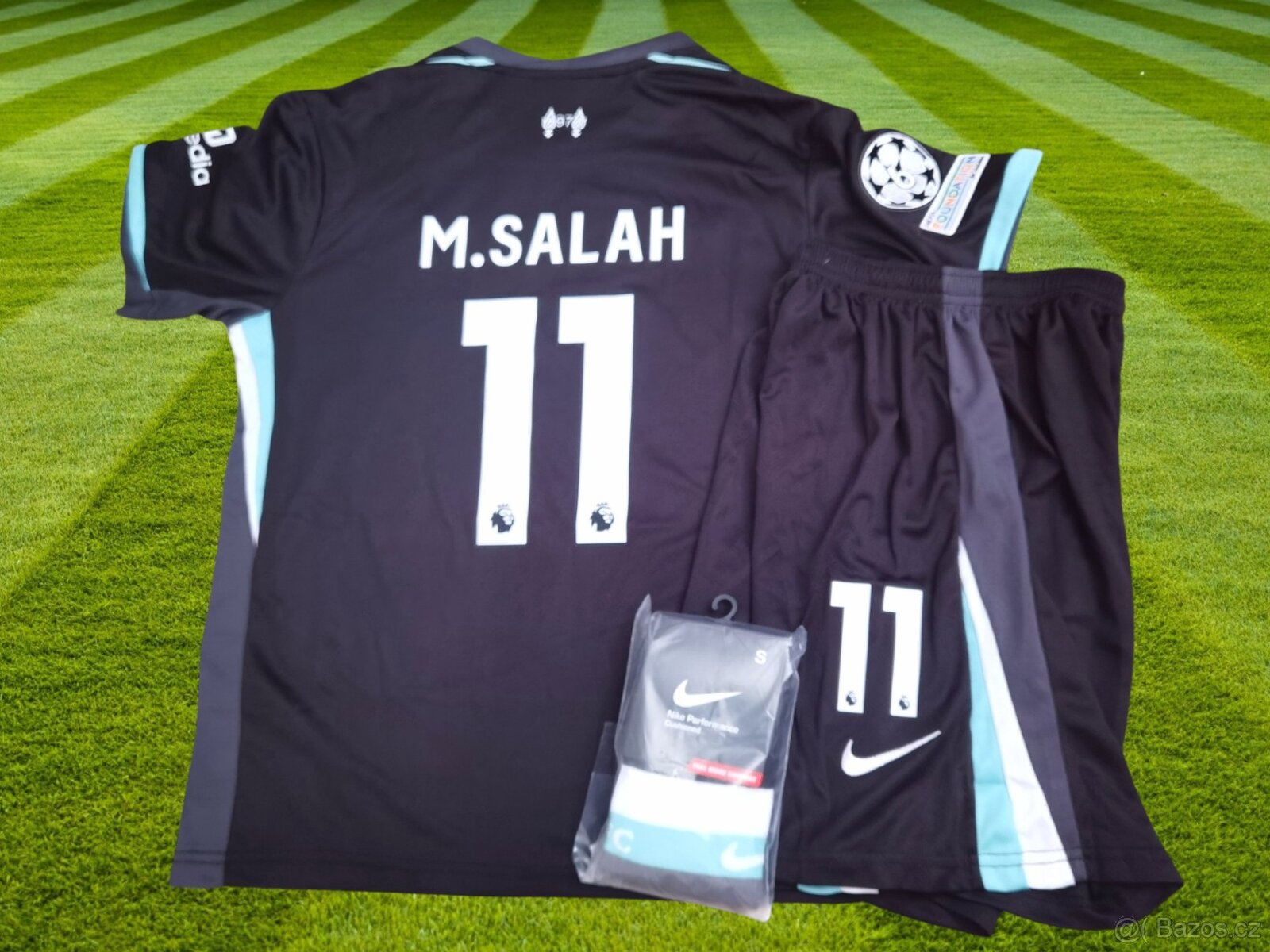 SALAH detský dres FC Liverpool 24/25 black