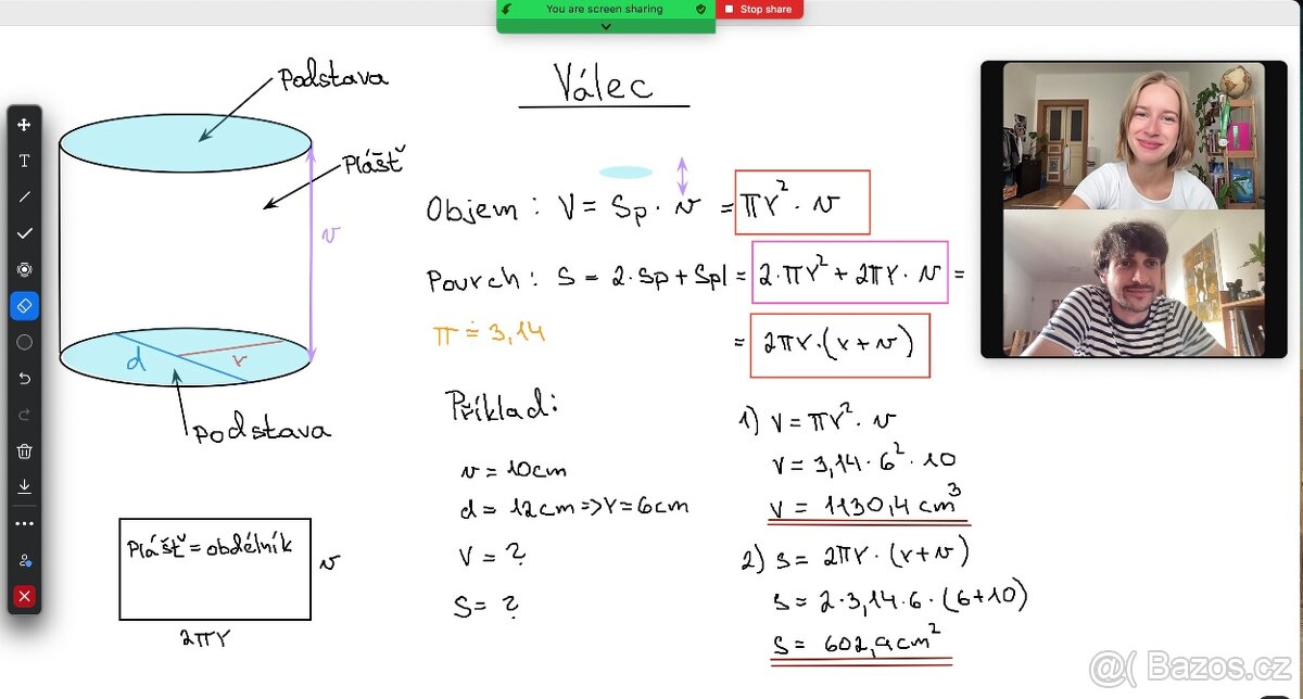 Doučování matematiky - 8 let profesionální praxe