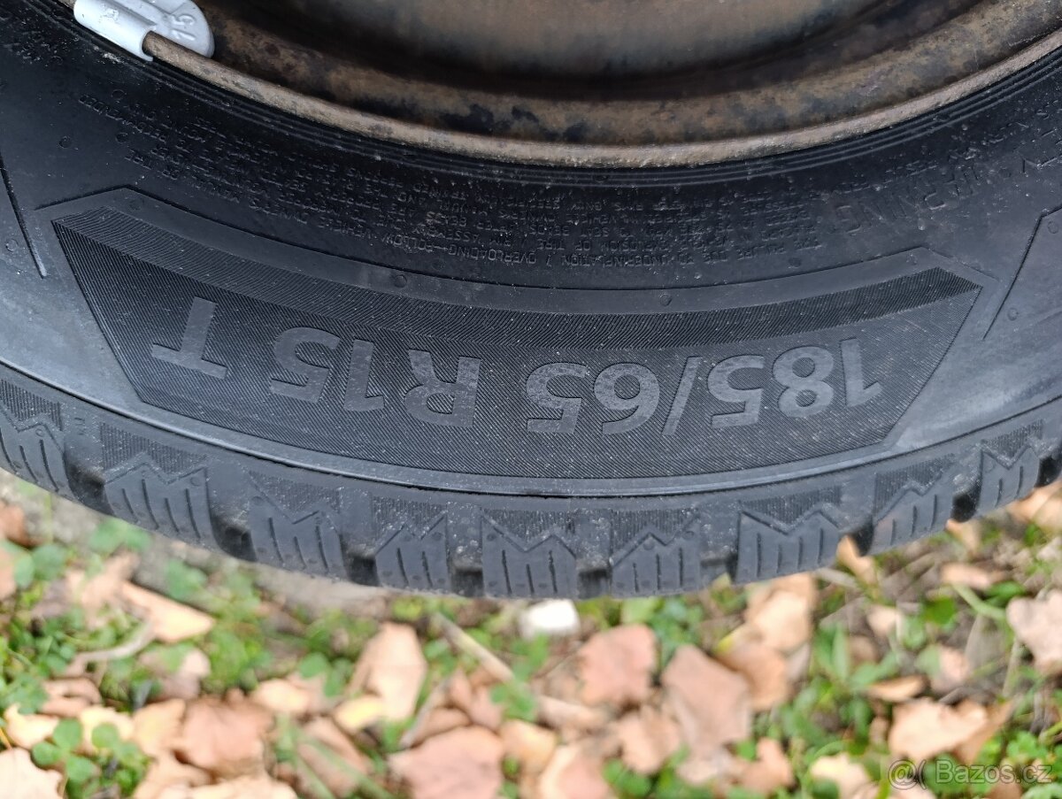 Zimní sada pneu 5x98, 185/65 R15