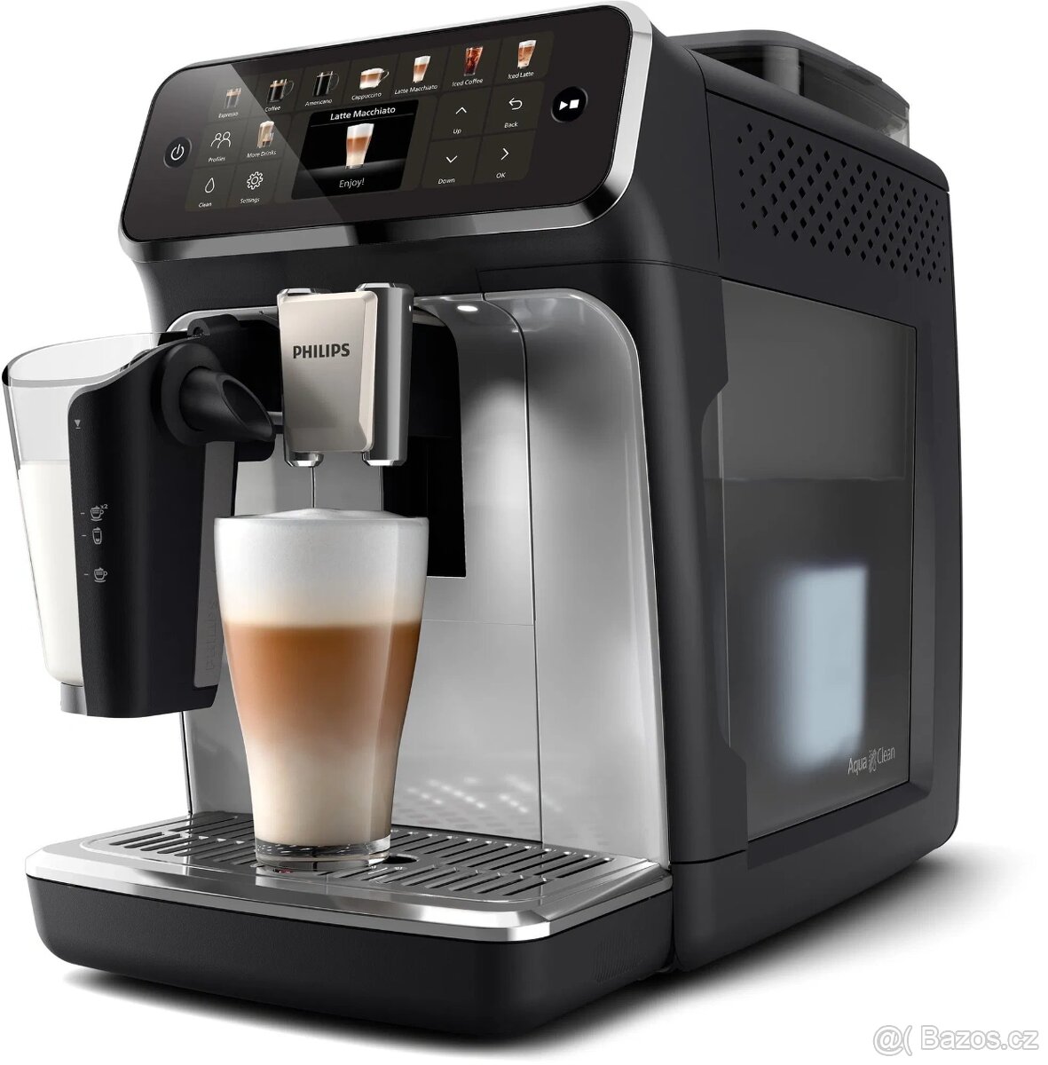 Espresso Philips Series 5500 LatteGo EP5546/70, barevný TFT