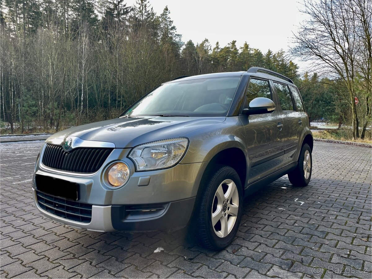 Skoda Yeti 1.2TSI 77kw 2011 panorama+nove rozvody+STK