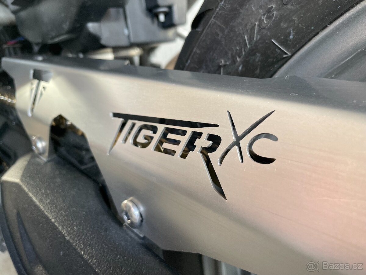 Zakázková výroba krytu řetězu Triumph TIGER 800