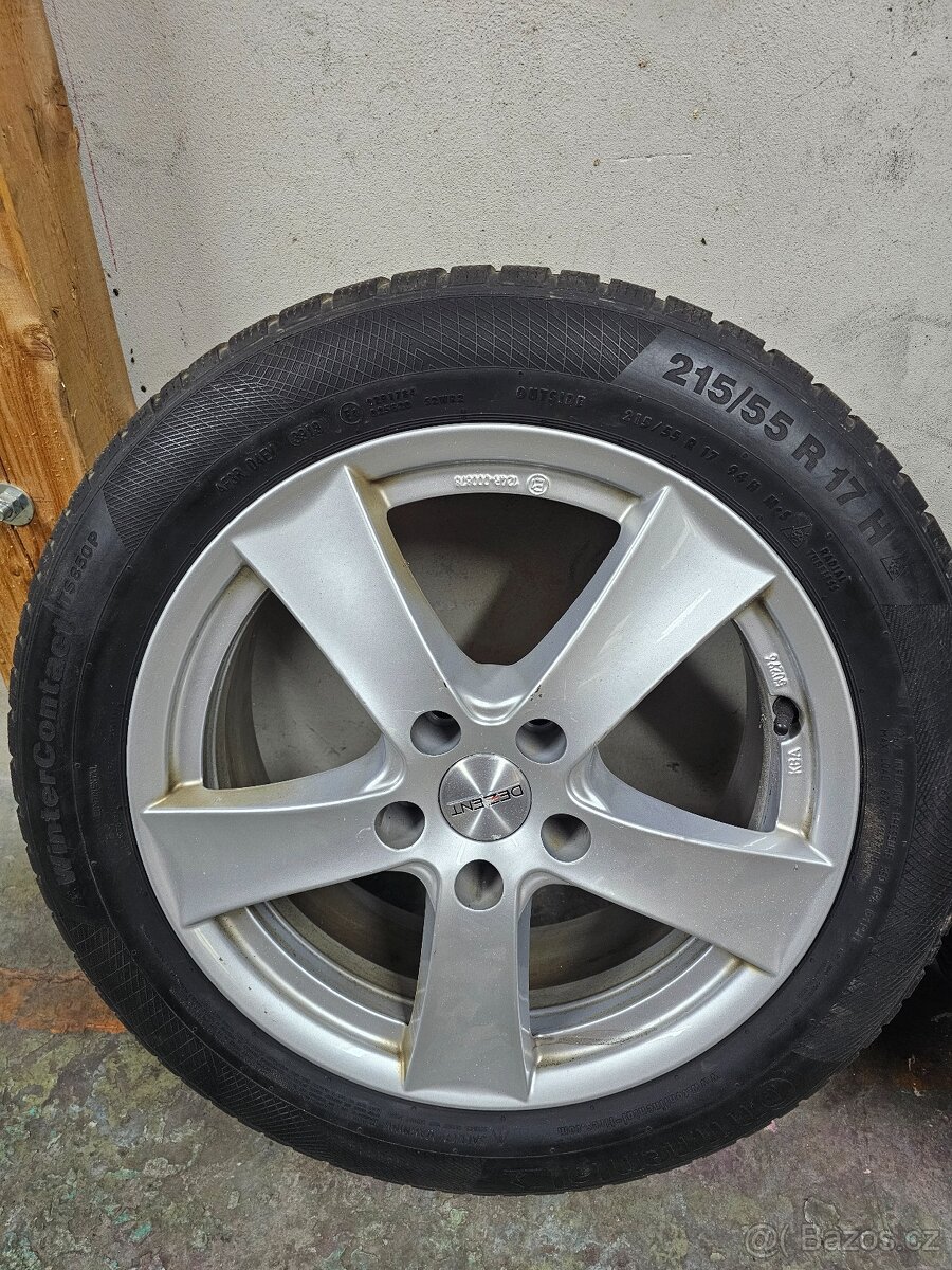 5x112 R17 s zimni pneu