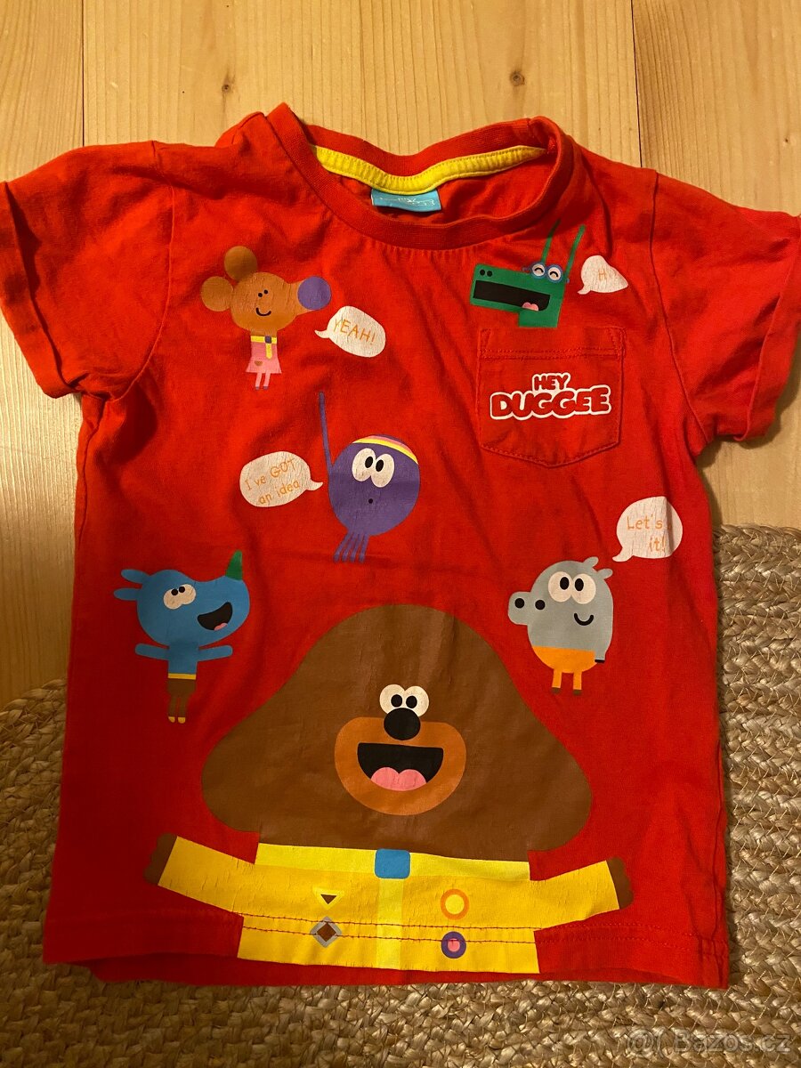 Krásné dětské tričko Hey Duggee