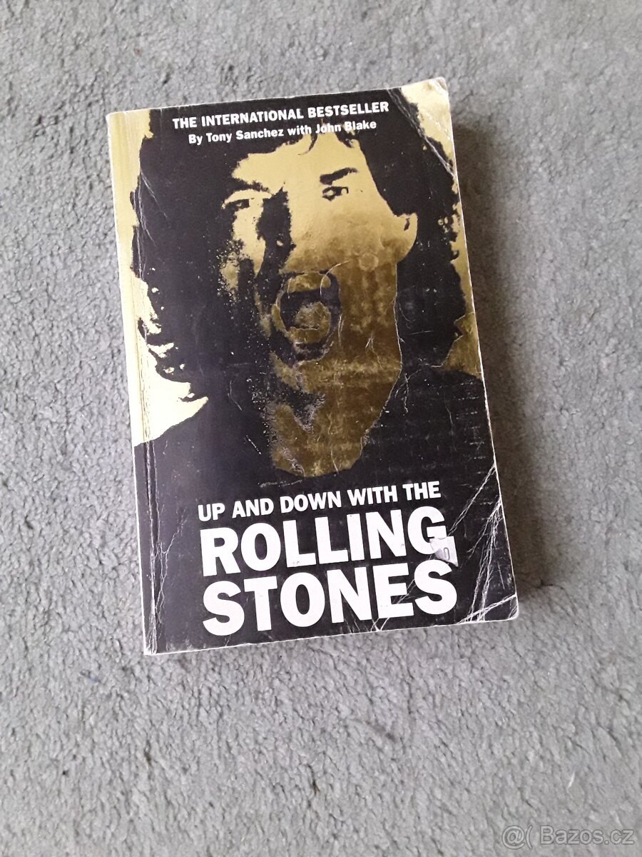 Kniha -int. Bestseller.-Up and down with the  Rolling Stones