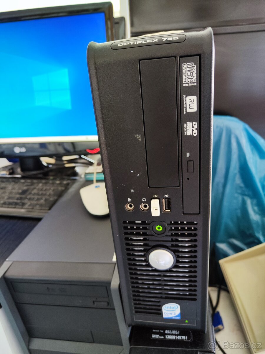 Dell Optiplex 755 Intel Core 2 Duo E7300,nVidia,6GB