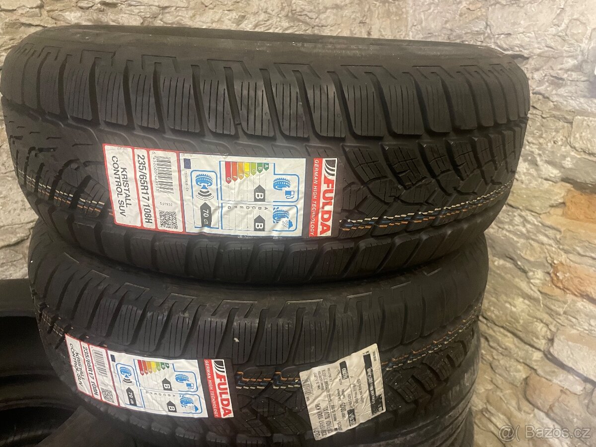 Nové pneu Fulda Kristall Control SUV M+S 235/65 R17 108H