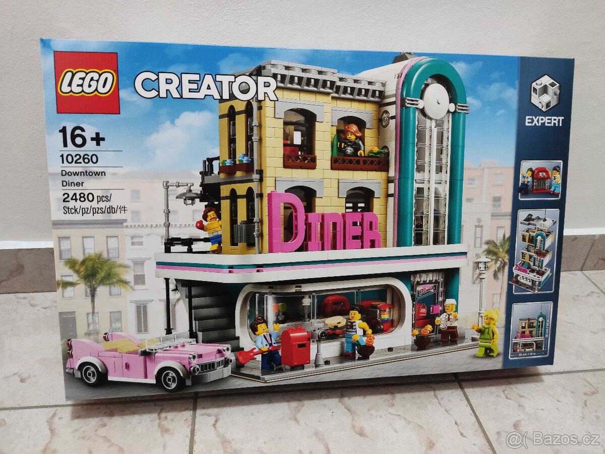 LEGO Creator 10260 Restaurace v centru města