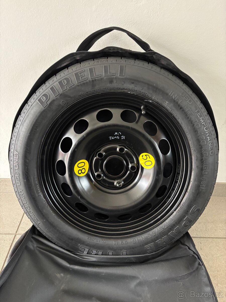 Dojezdové kolo (rezerva) R16 Pirelli - NOVÉ