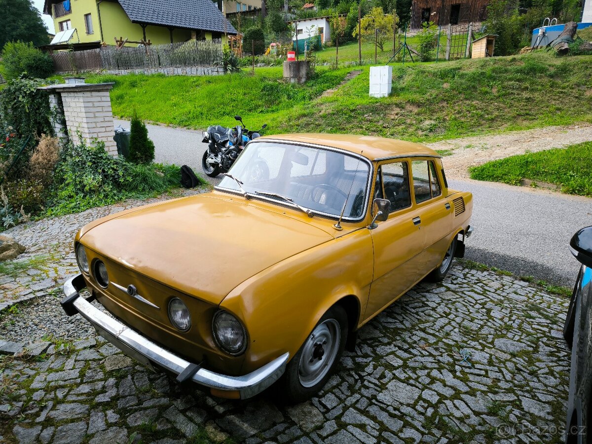 Škoda 110l původní RZ, placené EKO